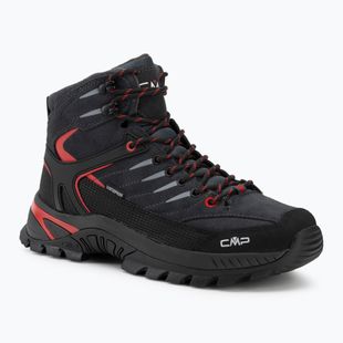 Pánska trekingová obuv CMP Rigel 2.0 Mid Waterproof titanium/ferrari