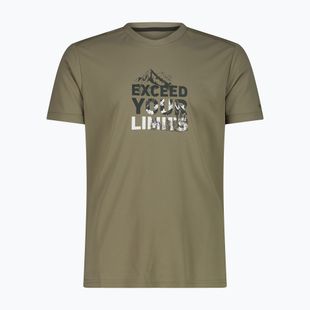 Pánske tričko CMP 30T5057 sage/pine