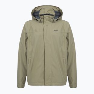 Pánska nepremokavá bunda CMP 39X7367 Snaps Hood sage