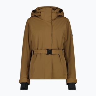 Dámska lyžiarska bunda CMP 36W0106 Zip Hood copper
