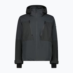 Pánska lyžiarska bunda CMP 36W0027 Fix Hood black pine