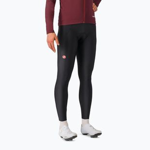Pánske cyklistické nohavice Castelli Espresso black