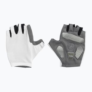 Dámske cyklistické rukavice Castelli Espresso ivory