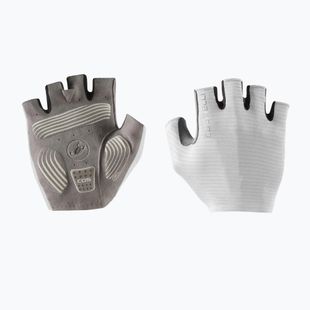 Pánske cyklistické rukavice Castelli Espresso ivory