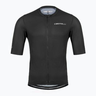 Pánsky cyklistický dres Castelli Unlimited Entrata 3 light black