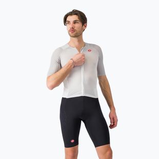 Pánska cyklistická kombinéza Castelli Free Sanremo 3 white/black