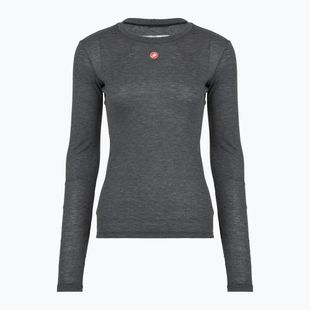 Dámsky cyklistický dres longsleeve Castelli Medio Base Layer W melange gray
