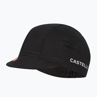 Cyklistická čiapka Castelli Logo black