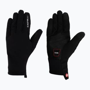 Pánske cyklistické rukavice Castelli Lightness 3 Glove black