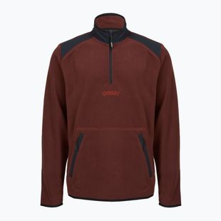 Pánska snowboardová mikina Oakley Butter Tech Fleece grenache