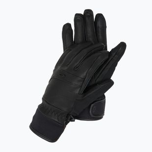 Dámske lyžiarske rukavice Oakley W. Peak Leather blackout