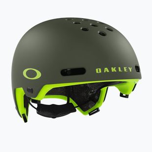 Cyklistická prilba Oakley Street1 EU matte hunter green/retina burn