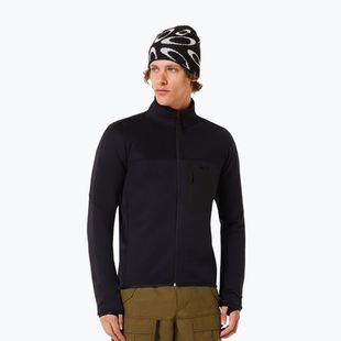 Pánska trekingová mikina Oakley Canopy Pro Full Zip blackout