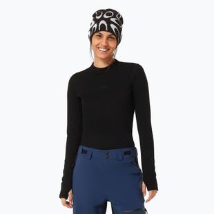 Dámska termoakčná mikina Oakley Spruce Wool Base Layer blackout