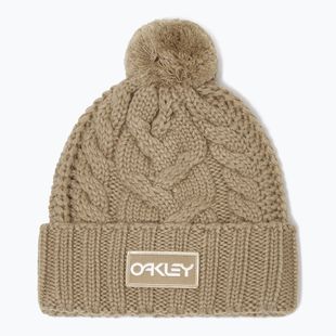Zimná čiapka Oakley Harper Pom Beanie pebble