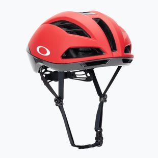 Cyklistická prilba Oakley Velo Stelvio EU black/red pro