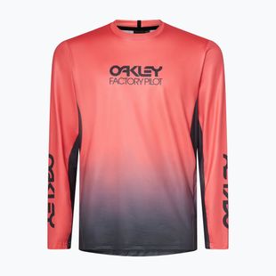 Pánske cyklistické tričko longsleeve Oakley Maven Coast 2.0 gradient paloma/black