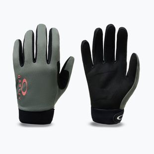 Cyklistické rukavice Oakley Seeker MTB aviator green