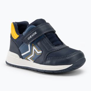 Detské topánky Geox Rishon nylon navy / yellow