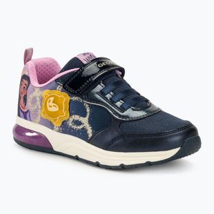 Juniorská obuv Geox Spaceclub navy/lavender