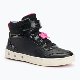 Detská obuv Geox Skylin black/fuchsia