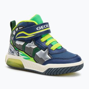 Detská obuv Geox Inek navy/lime green
