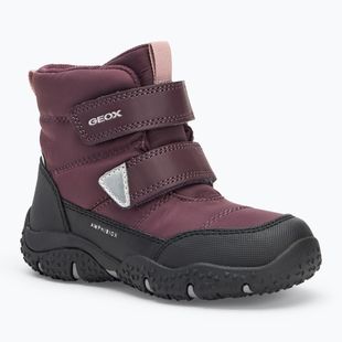 Detské snehule Geox Baltic ABX dark burgundy/black