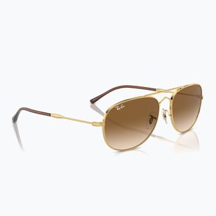 Slnečné okuliare Ray-Ban Bain Bridge arista gold/clear brown