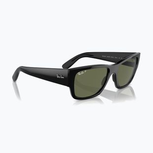 Slnečné okuliare Ray-Ban Carlos black/green polarized
