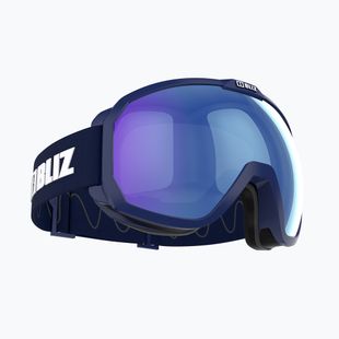 Lyžiarske okuliare Bliz Charge OTG matt dark blue/brown blue
