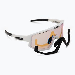 Slnečné okuliare Bliz Fusion Small Nano Optics Nordic Light matt white/coral/orange blue