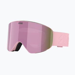 Lyžiarske okuliare Bliz Flow matte pink/brown/pink multi