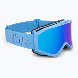 Detské lyžiarske okuliare Bliz Liner Jr matte blue/brown/blue multi