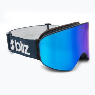 Lyžiarske okuliare Bliz Flow matte blue/brown/blue multi