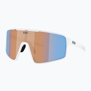 Slnečné okuliare Bliz P001S Nano Optics Nordic Light matte white/coral/orange blue multi