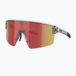 Slnečné okuliare Bliz P004 transparent dark grey/brown red multi