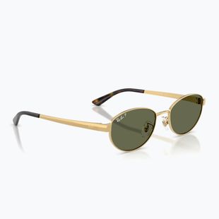 Slnečné okuliare Ray-Ban RB3774D arista gold/dark green polarized