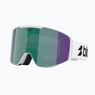 Lyžiarske okuliare Bliz G004 matte white/brown/green multi