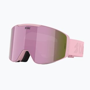 Lyžiarske okuliare Bliz G004 matte pink/brown/pink multi