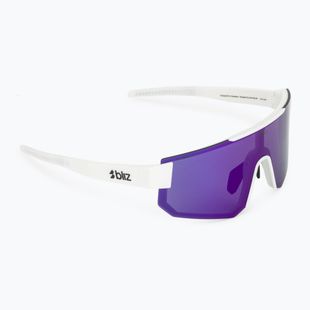 Slnečné okuliare Bliz P005S matte white/smoke purple mirror