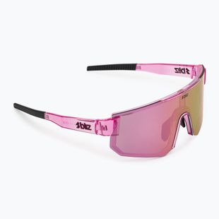 Slnečné okuliare Bliz P005S transparent pink/brown rose multi