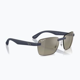Slnečné okuliare Ray-Ban RB4470 Polarized+ Lenses sand dark blue/grey gradient chromance