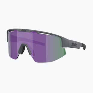 Slnečné okuliare Bliz Matrix Small matte grey/smoke purple multi