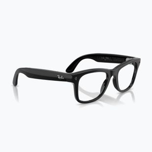 Okuliare s kamerou Ray-Ban Meta Wayfarer shiny black/trs grey