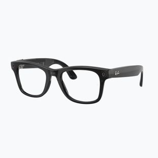 Okuliare s kamerou Ray-Ban Meta Wayfarer transp. black/trs aquamarine