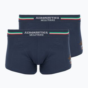 Boxerky Aeronautica Militare AM1UBX001 Trunk 2 páry blue