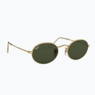 Slnečné okuliare Ray-Ban Oval arista gold/green g-15