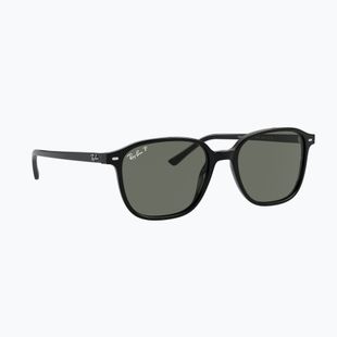 Slnečné okuliare Ray-Ban Leonard black/green g-15 polarized