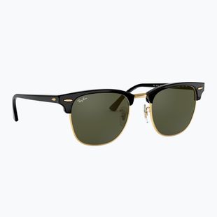 Slnečné okuliare Ray-Ban Clubmaster Classic black/gold/green g-15