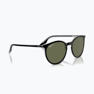 Slnečné okuliare Ray-Ban RB2204 transparent black/green polarized